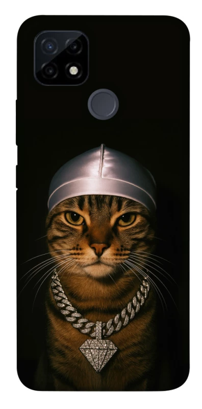 Чохол на Realme C21Y Cat in Bling фото 1 з 1