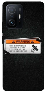 Чехол на Xiaomi 11T / 11T Pro Warning фото 1 из 1