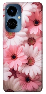 Чохол на TECNO Camon 19 Рожеві Квіти v2 фото 1 з 1