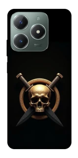 Чехол на Realme C61 Golden Skull фото 1 из 1