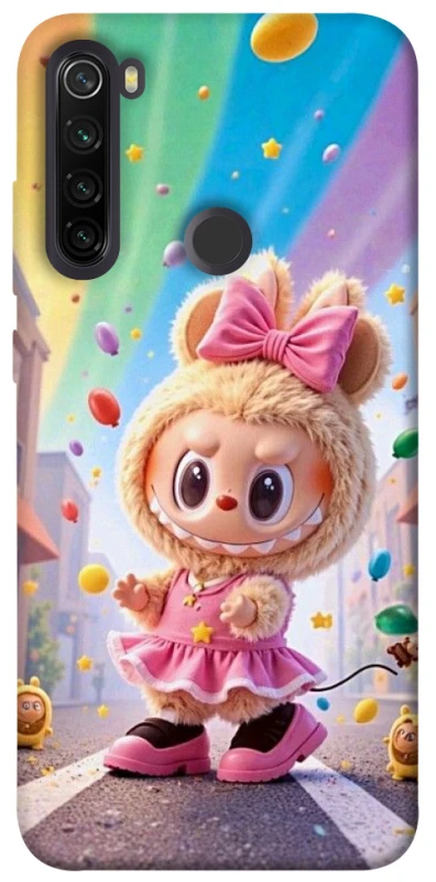 Чохол на Xiaomi Redmi Note 8T Labubu rainbow фото 1 з 1
