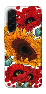 Чохол на Samsung Galaxy A37 5G Соняшники та маки фото 1 з 1