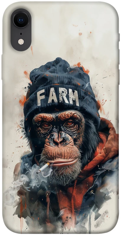 Чехол на Apple iPhone XR (6.1") Шимпанзе v3 фото 1 из 1