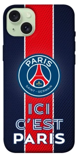 Чехол на Apple iPhone 15 Plus (6.7") FC PSG v1 фото 1 из 1