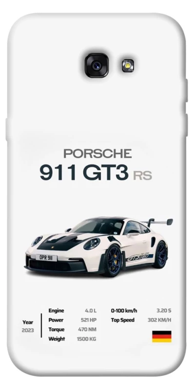 Чехол на Samsung A720 Galaxy A7 (2017) Porsche 911 GT3 фото 1 из 1