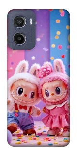 Чохол на Motorola Moto G05 Labubu twins ver.3 фото 1 з 1