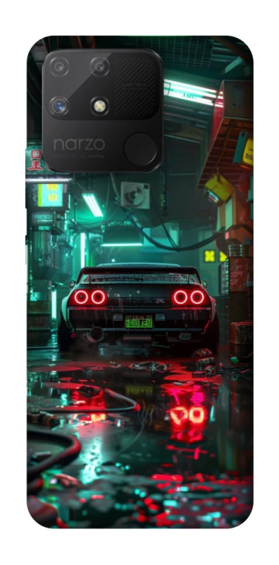 Чехол на Realme Narzo 50A skyline фото 1 из 1