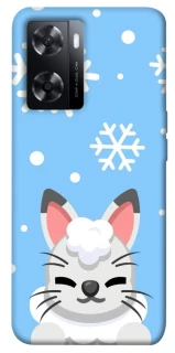 Чохол на Oppo A57s Adopt Me Snow Kitty Smile фото 1 з 1