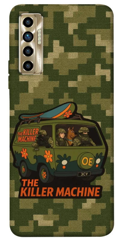 Чехол на TECNO Camon 17P Funny machine фото 1 из 1