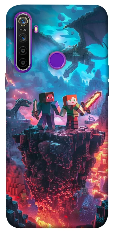 Чохол на Realme 5 Minecraft v3 фото 1 з 1