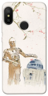Чохол на Xiaomi Mi A2 Lite / Xiaomi Redmi 6 Pro Star Wars robots фото 1 з 1