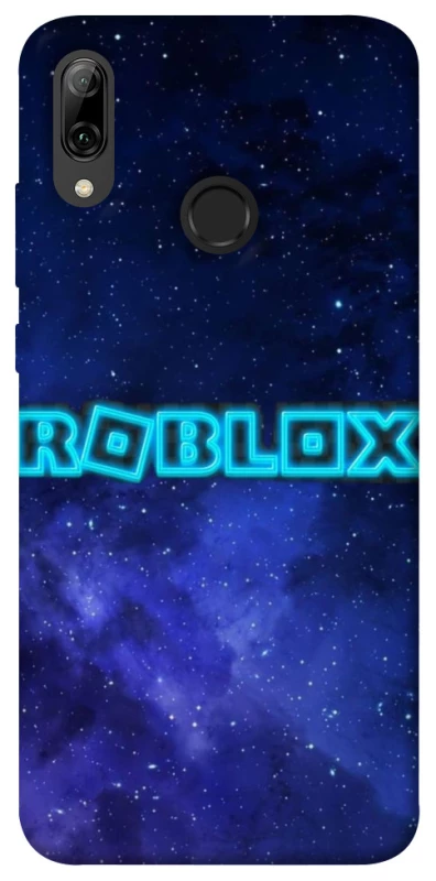Чохол на Huawei P Smart (2019) Roblox Space Logo Blue фото 1 з 1