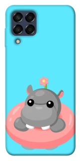 Чехол на Samsung Galaxy M33 5G Adopt Me Hippo Floatie фото 1 из 1