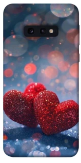 Чехол на Samsung Galaxy S10e Red hearts фото 1 из 1