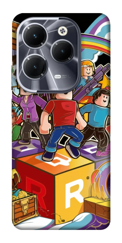 Чохол на Infinix Hot 40 Pro Roblox family фото 1 з 1