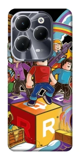 Чехол на Infinix Hot 40 Pro Roblox family фото 1 из 1