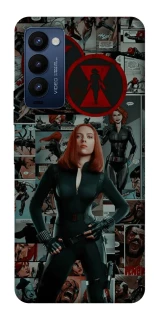 Чохол на TECNO Camon 18 Pro Black Widow фото 1 з 1