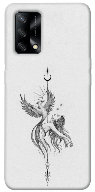 Чехол на Oppo A74 4G Tattoo ver.10 фото 1 из 1