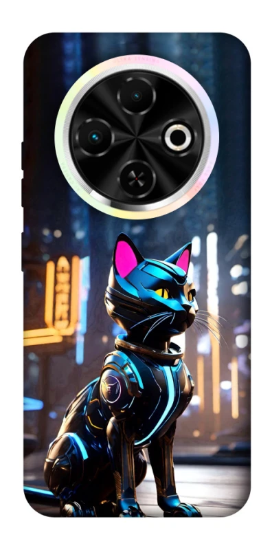 Чохол на TECNO Spark 30C Cyber cat фото 1 з 1