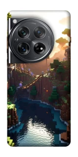 Чехол на OnePlus 12 Minecraft sunset фото 1 из 1