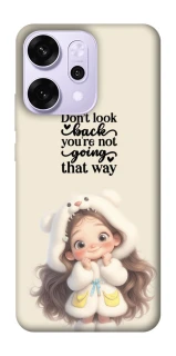 Чехол на Oppo Reno 14 Pro Don't look back фото 1 из 1