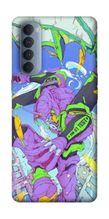 Чохол на Oppo Reno 4 Pro Євангеліон v2 фото 1 з 1