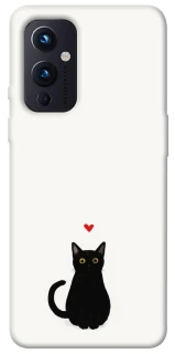 Чехол на OnePlus 9 cat in love фото 1 из 1
