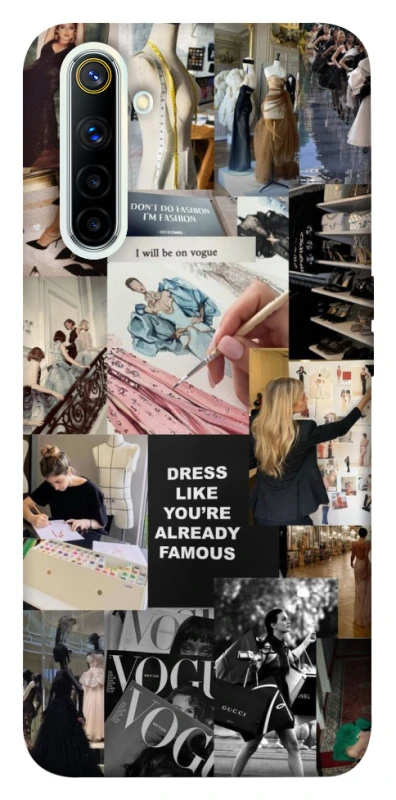 Чохол на Realme 6 Fashion collage ver.11 фото 1 з 1