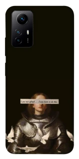 Чехол на Xiaomi Redmi Note 12S Not afraid фото 1 из 1