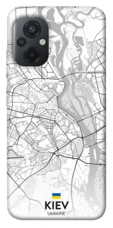 Чехол на Xiaomi Poco M5 Kiev white map фото 1 из 1