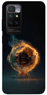Чохол на Xiaomi Redmi 10 Fire Bitcoin фото 1 з 1