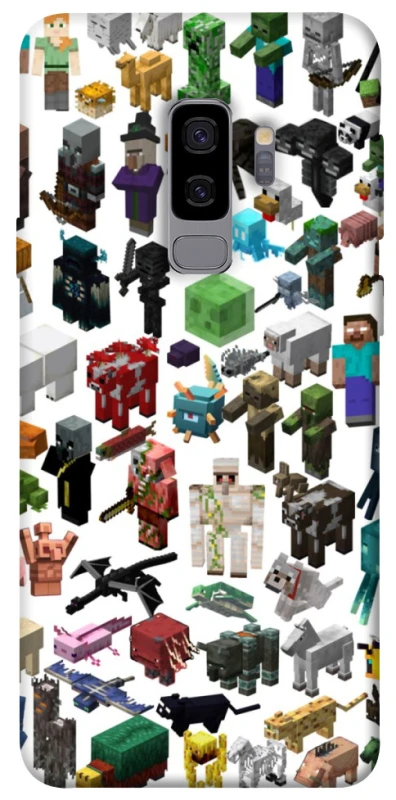 Чохол на Samsung Galaxy S9+ Minecraft v4 фото 1 з 1