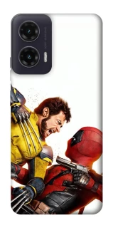 Чехол на Motorola Moto G35 Deadpool and Wolverine фото 1 из 1