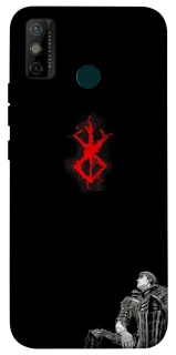Чехол на TECNO Spark 6 Go berserk black фото 1 из 1