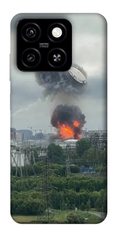 Чохол на ZTE Blade A55 4G Moscow never sleeps ver.4 фото 1 з 1