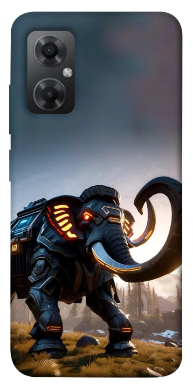 Чохол на Xiaomi Redmi Note 11R Cyber ​​elephant фото 1 з 1