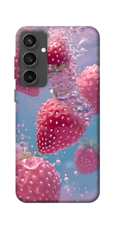 Чохол на Samsung Galaxy S24 FE Полуниця в воді фото 1 з 1