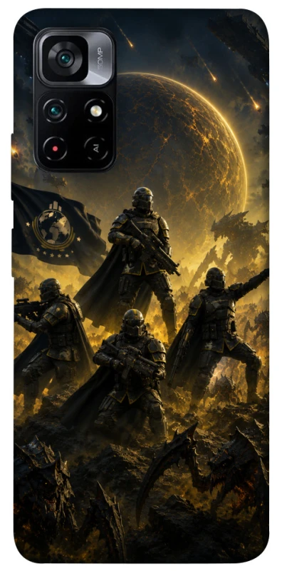 Чохол на Xiaomi Poco M4 Pro 5G HELLDIVERS ver.2 фото 1 з 1