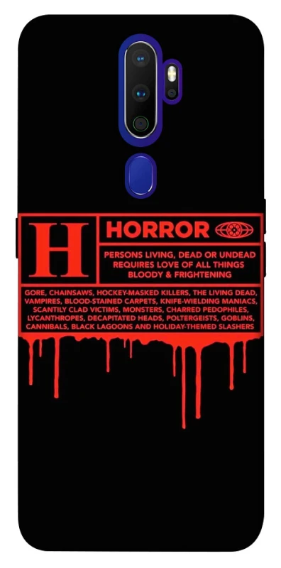 Чохол на Oppo A5 (2020) / Oppo A9 (2020) Horror Halloween фото 1 з 1