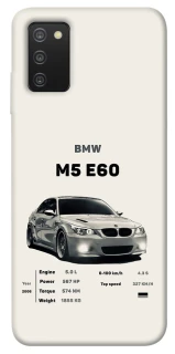 Чехол на Samsung Galaxy A03s BMW M5 E60 фото 1 из 1