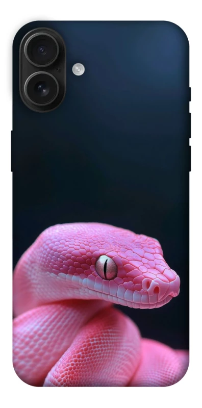 Чохол на Apple iPhone 16 Plus Рожева змія фото 1 з 1