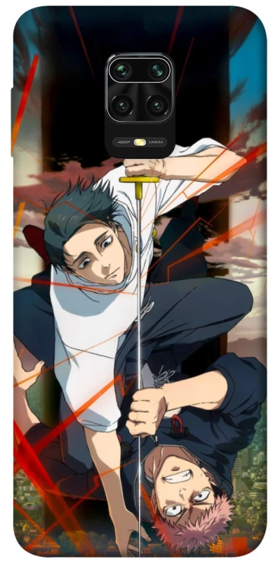 Чехол на Xiaomi Redmi Note 9s / Note 9 Pro / Note 9 Pro Max Jujutsu kaisen v5 фото 1 из 1