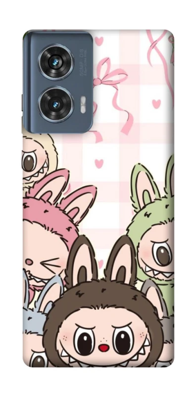 Чохол на Motorola Edge 50 All Labubu 2 фото 1 з 1