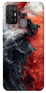 Чохол на ZTE Blade A52 Black and Red фото 1 з 1