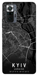Чохол на Xiaomi Redmi Note 10 Pro Kyiv map фото 1 з 1
