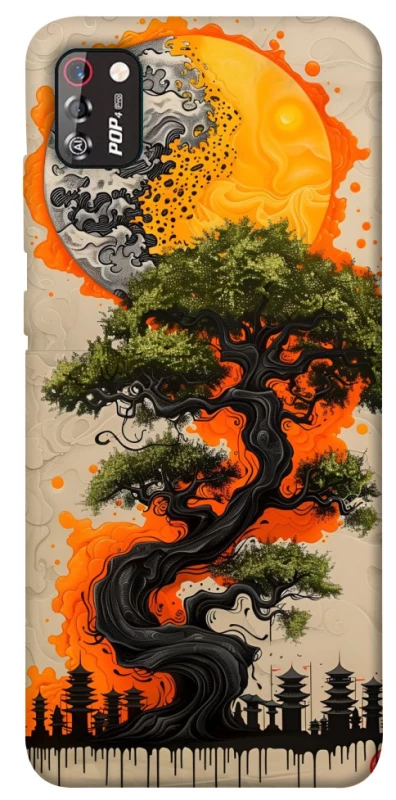 Чохол на TECNO POP 4 Pro Дух Японії v3 фото 1 з 1