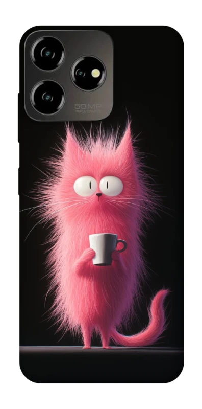 Чохол на ZTE Blade V50 Design 4G Рожеве кошеня фото 1 з 1