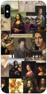 Чехол на Apple iPhone X (5.8") Leonardo da Vinci фото 1 из 1