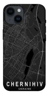 Чохол на Apple iPhone 14 (6.1") Chernihiv map фото 1 з 1