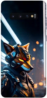 Чехол на Samsung Galaxy S10+ Cyber ​​Fox фото 1 из 1